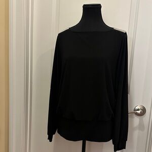 Elegant Black Women's Blouse